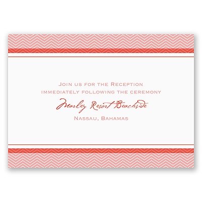World of Romance - Melon - Reception Card