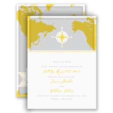 World of Romance - Sterling - Save the Date Card