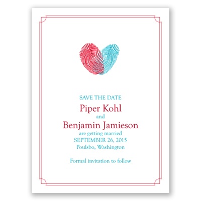 Love Identified - Save the Date Card