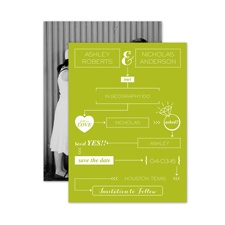 How We Met - Save the Date Card