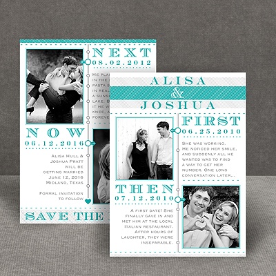 Love Story - Save the Date Card