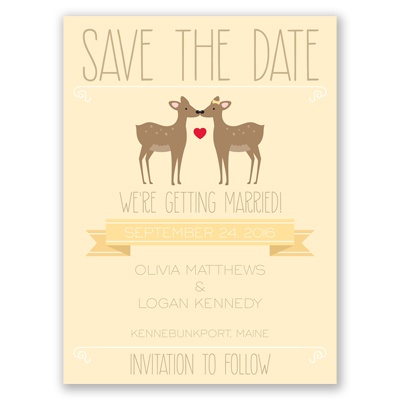 Dear to Me - Save the Date Card