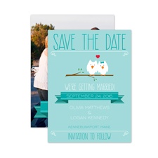 Whooo's in Love? - Save the Date Card