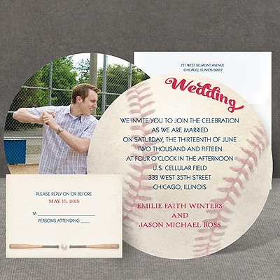 Love for Baseball - Invitation