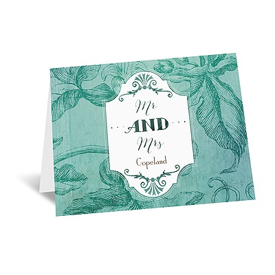 Antique Charm - Surf - Note Card and Envelope
