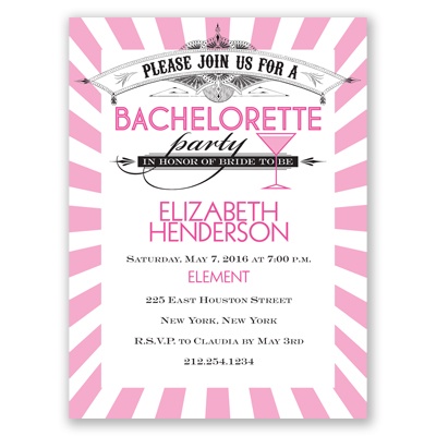 Join the Party - Bachelorette Party Invitation
