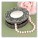 Oval Jewelry Box