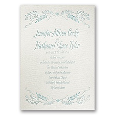 Natural Love - Ecru - Featherpress Invitation