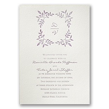 Forever Joined - Ecru - Featherpress Invitation