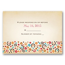 Our Lucky Day - Response Card and Envelope