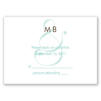 Happy Together - Response Card and Envelope