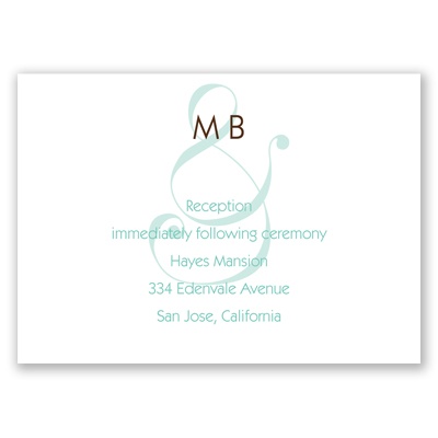 Happy Together - Reception Card