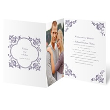 Filigree Corners - Invitation
