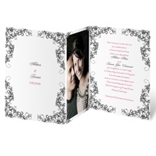 Filigree Border - Invitation
