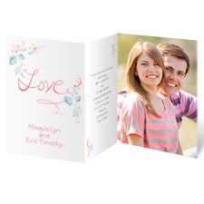Retro Love - Fountain - Invitation