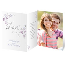 Retro Love - Lavender - Invitation