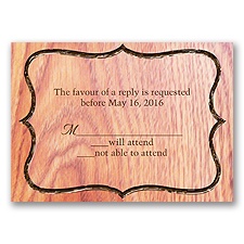Burning Love - Response Card and Envelope
