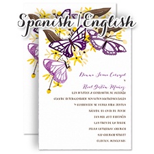 Mariposas Mágicas - Grapevine - Invitation
