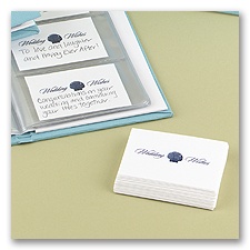 Shell Wedding Wishes Cards