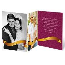 Golden Vows - Anniversary Invitation