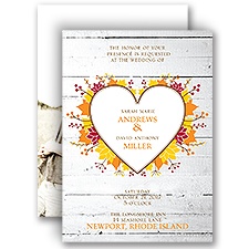 Autumn Love - Invitation