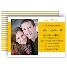 Bold Hearts - Invitation