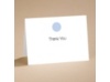 Dot-cha! - Azure - Thank You Card with Verse and Envelope