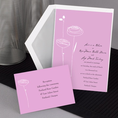 Bloom - Freesia Invitation