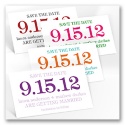 Bold Save The Date Magnet