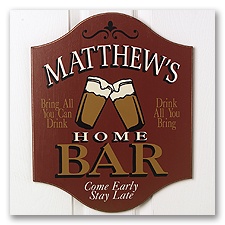 Personalized Bar Sign