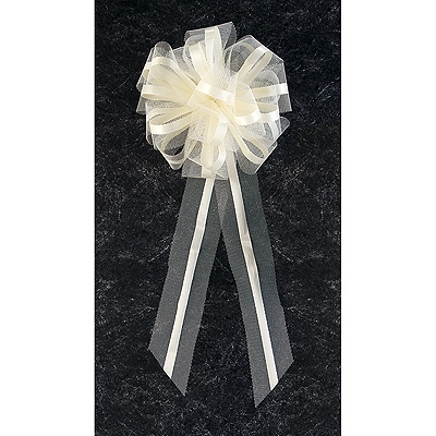 Ecru Accent Bows