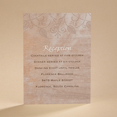 Blended Bliss - Reception Card