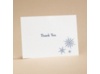 Sensational Snowfall - Thank You Card with Verse and Envelope