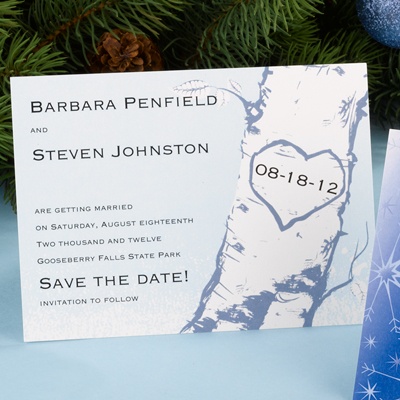 Tree - Save the Date Card
