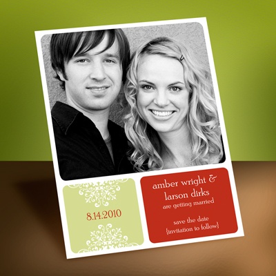 Top Notch - Olive - Save the Date Magnet