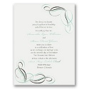 Vintage Swirls - Invitation