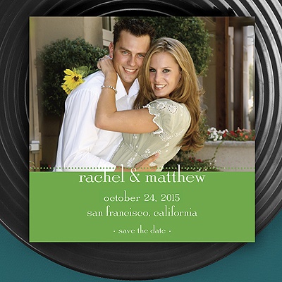 Photo Save the Date Magnet - Grass