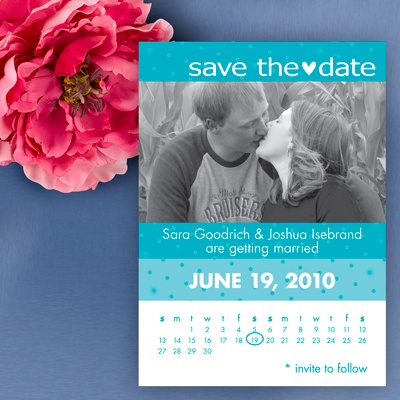 Calendar Save The Date - Palm