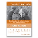 Calendar Save The Date Card - Terra Cotta