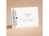 Bow Tie Ebony - Respond Card and Envelope
