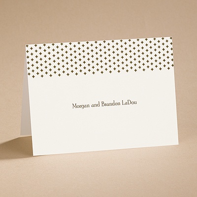 All Buckled Up - Note Card and Envelope
