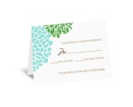 It Takes Two ( Blue and Green) - Respond Card and Envelope