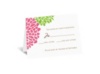 It Takes Two ( Pink and Green) - Respond Card and Envelope