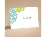 It Takes Two ( Blue and Green) - Thank You Card With Verse and Envelop