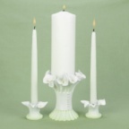Calla Lily Taper Candle Holder