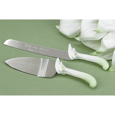 Calla Lily Serving Set