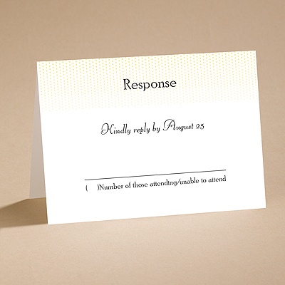 Light The Way (Canary) - Respond Card and Envelope
