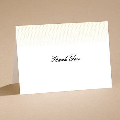 Light The Way (Canary) - Thank You Card and Envelope