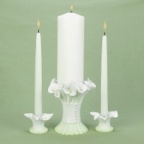 Calla Lily Unity Candle Holder