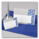 Flower Child  Blue - Invitation